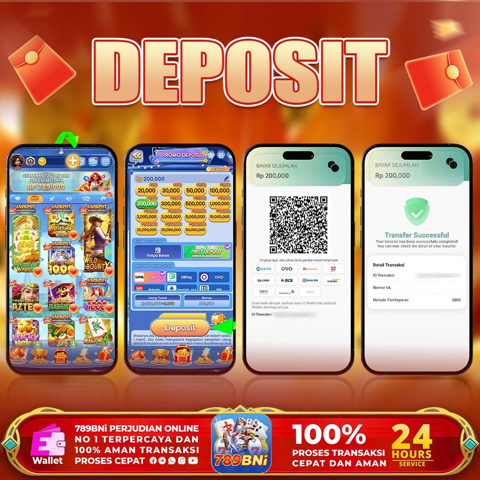 cara deposit 789bni